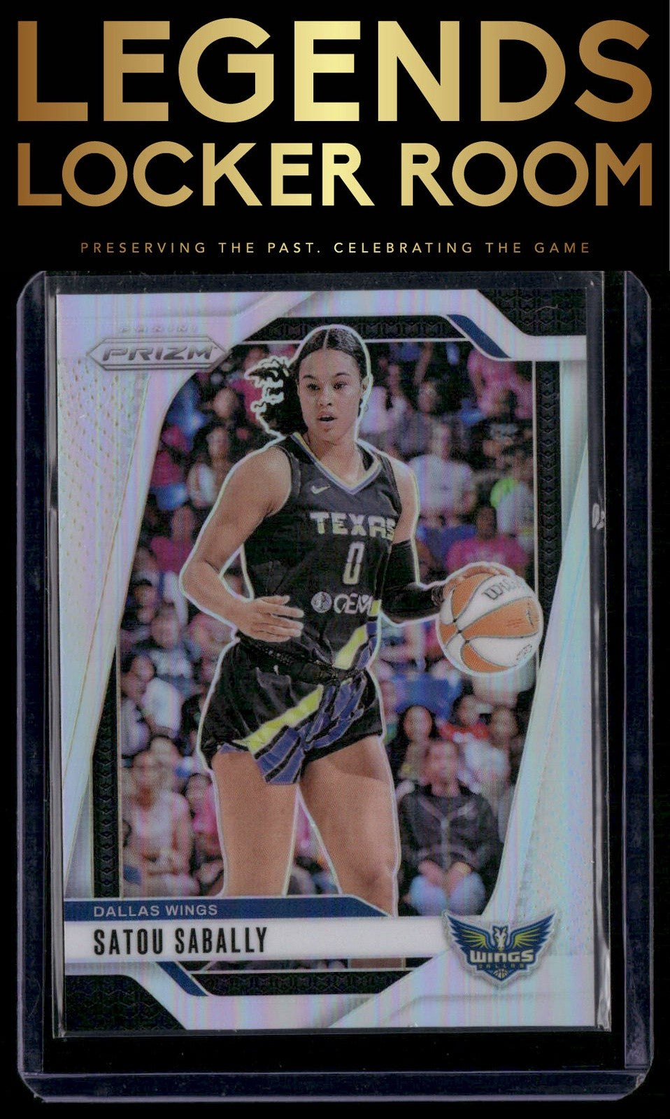 2024 Panini Prizm WNBA #43 Satou Sabally Silver Prizms