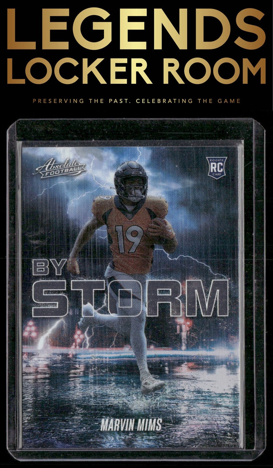 2023 Panini Absolute #BST-20 Marvin Mims By Storm