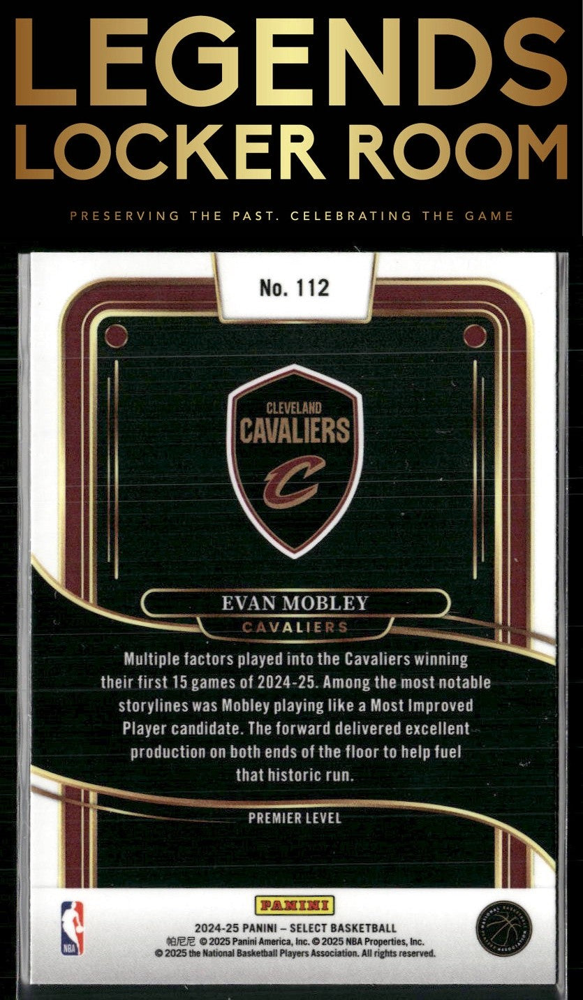 2024-25 Panini Select #112 Evan Mobley
