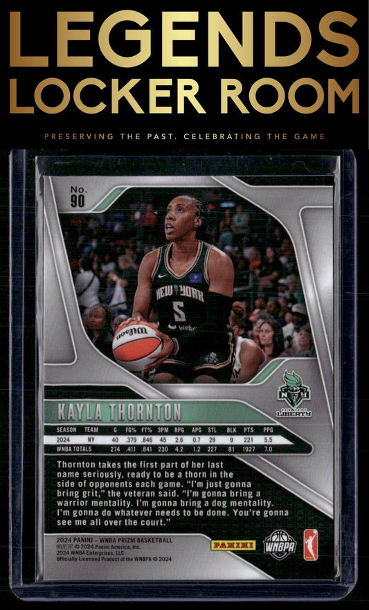 2024 Panini Prizm WNBA #90 Kayla Thornton