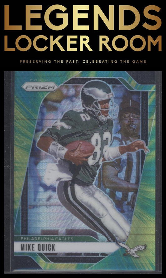 2024 Panini Prizm #238 Mike Quick Hyper #/180