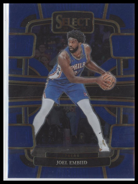 2023-24 Panini Select #4 Joel Embiid Blue (Retail Base)
