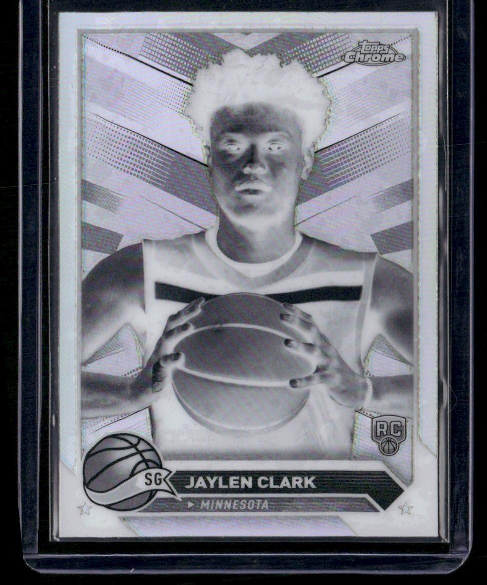 2023-24 Topps Chrome #49 Jaylen Clark Negative Refractors