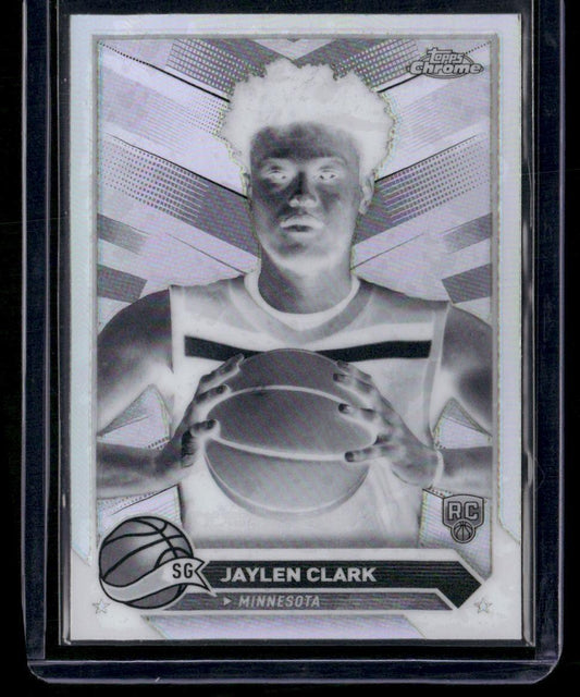 2023-24 Topps Chrome #49 Jaylen Clark Negative Refractors