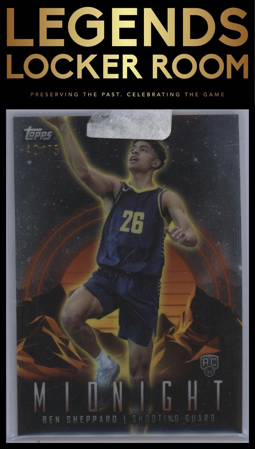 2023-24 Topps Midnight #34 Ben Sheppard Dusk #/75