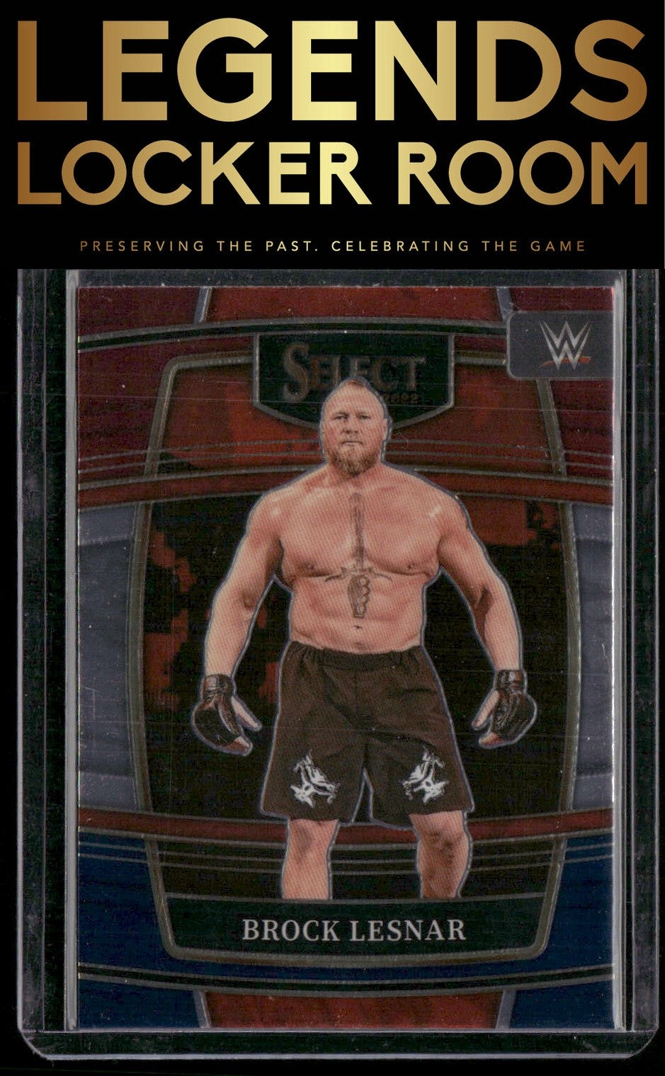 2022 Panini Select WWE #5 Brock Lesnar
