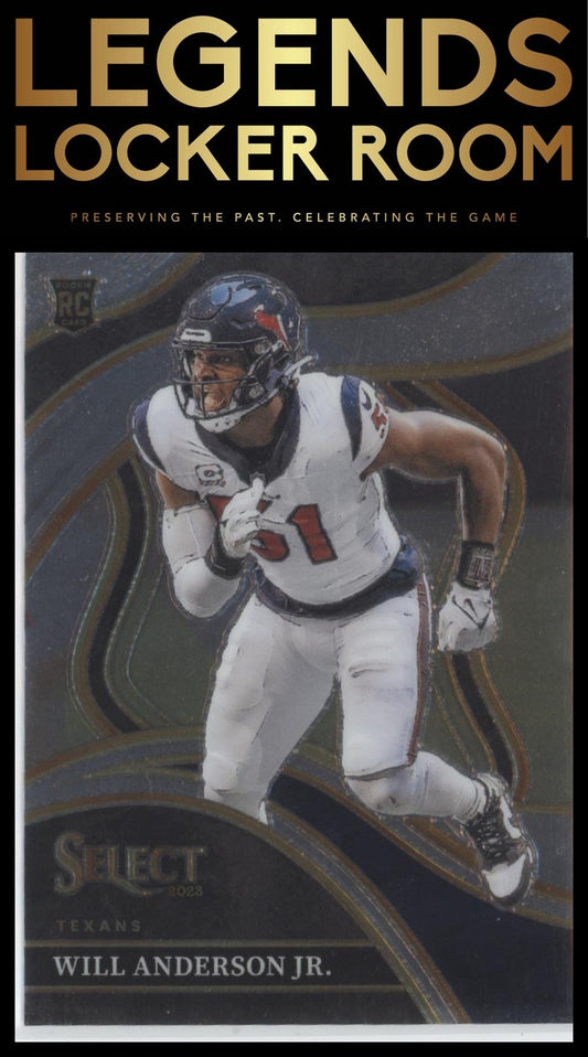 2023 Panini Select #207 Will Anderson Jr.
