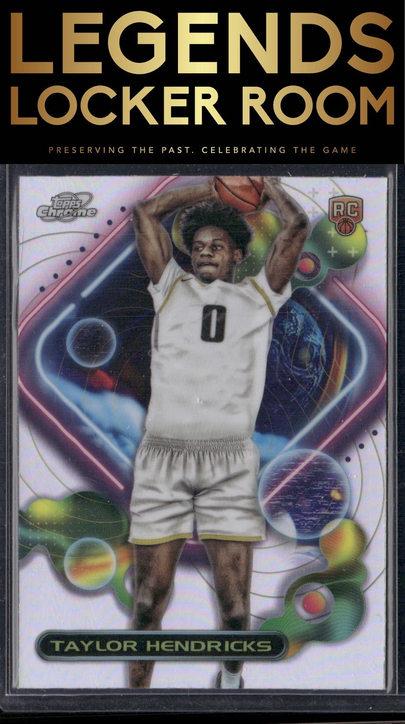 2023-24 Topps Chrome Cosmic #159 Taylor Hendricks Refractors