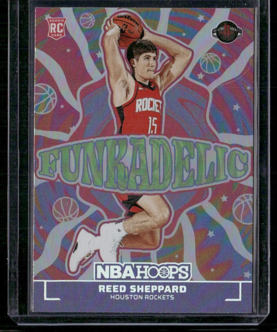 2024-25 Hoops #23 Reed Sheppard Funkadelic