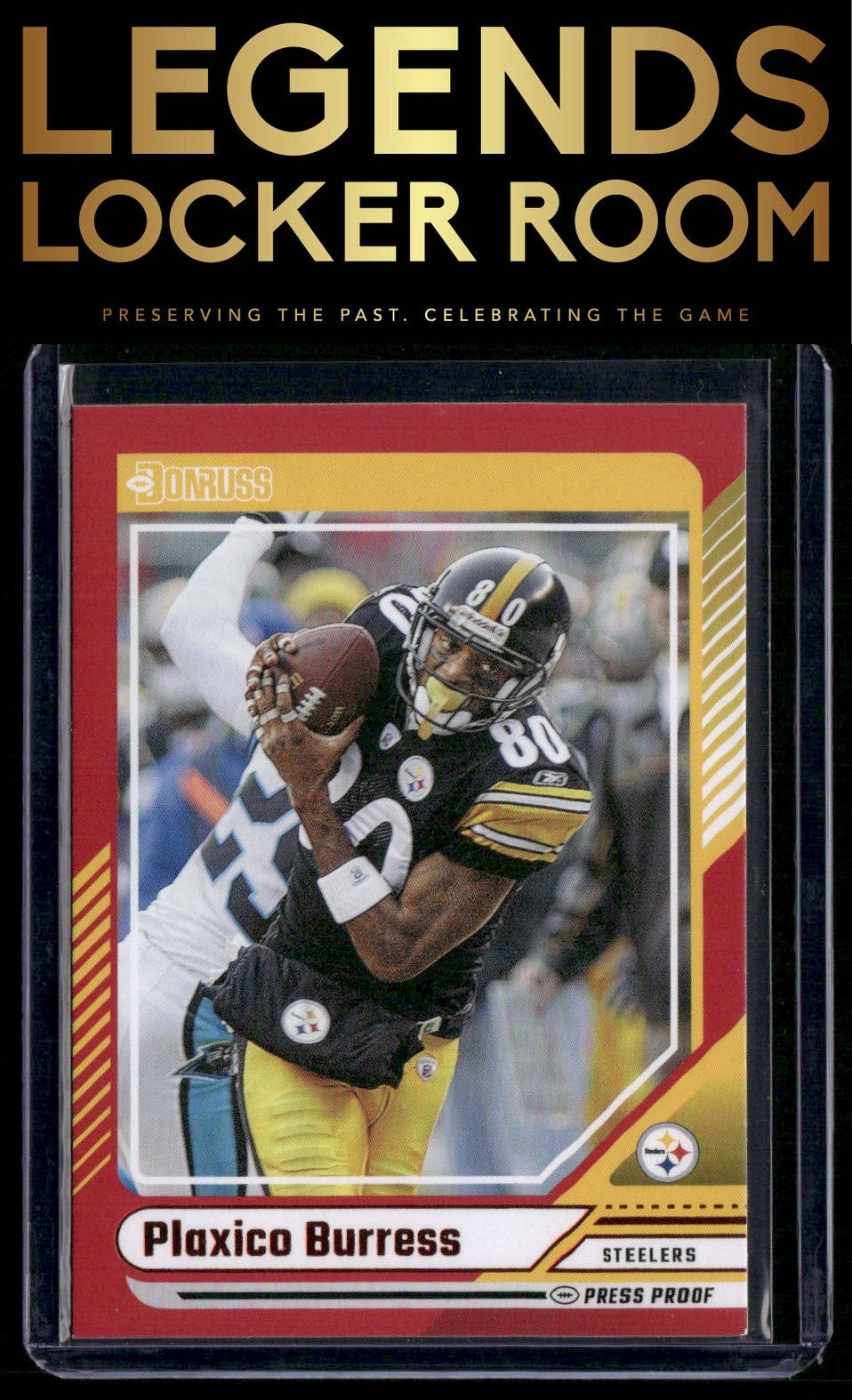 2024 Donruss #88 Plaxico Burress Press Proof Red