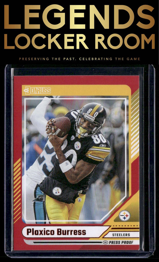 2024 Donruss #88 Plaxico Burress Press Proof Red