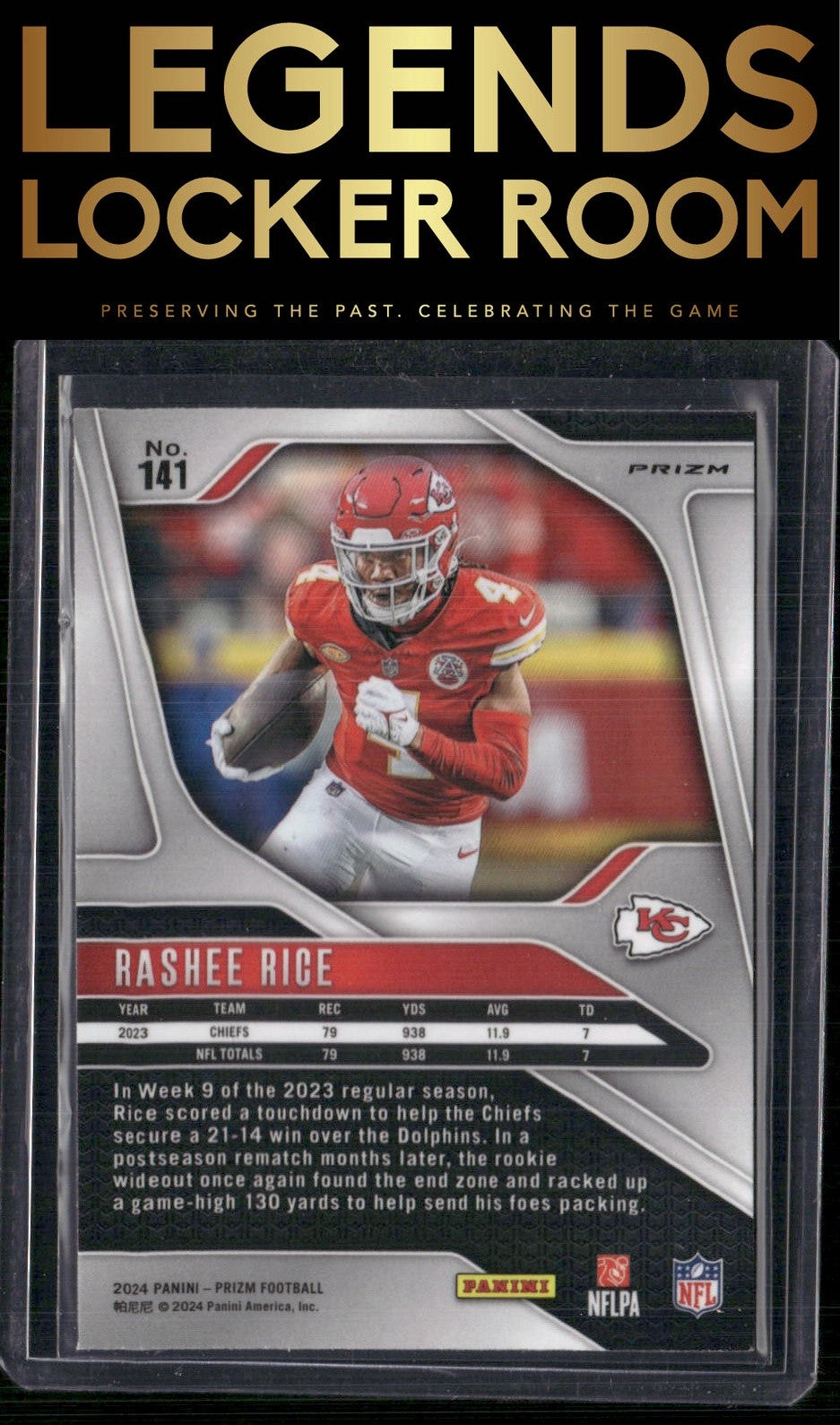 2024 Panini Prizm #141 Rashee Rice Silver