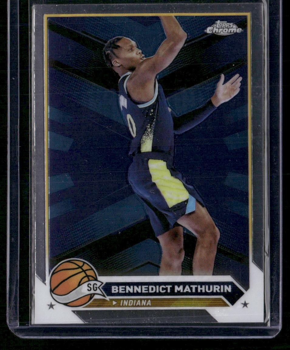 2023-24 Topps Chrome #76 Bennedict Mathurin