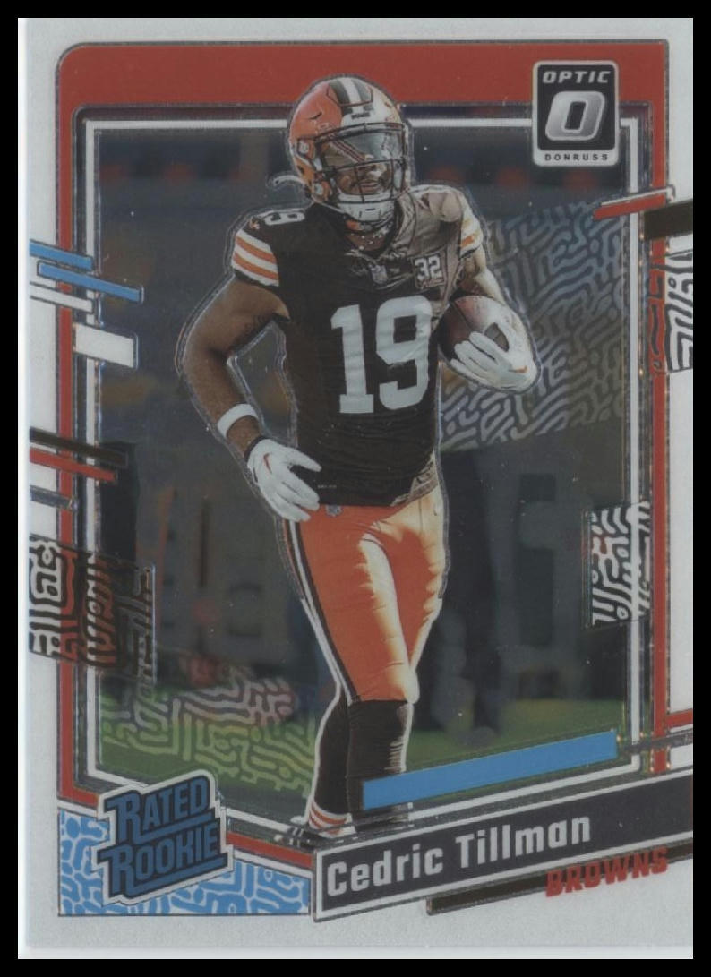 2023 Donruss Optic #224 Cedric Tillman
