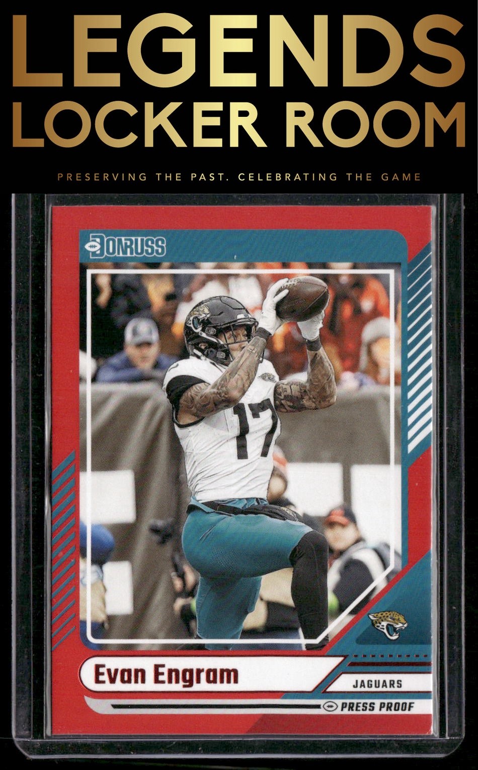 2024 Donruss #152 Evan Engram Press Proof Red