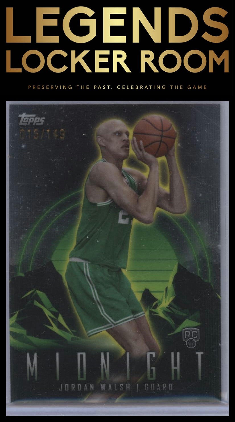2023-24 Topps Midnight #20 Jordan Walsh Morning #/149
