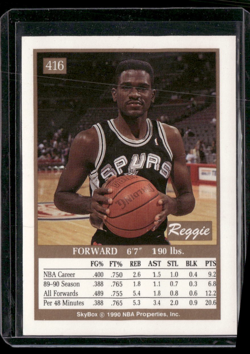 1990-91 SkyBox #416 Reggie Williams