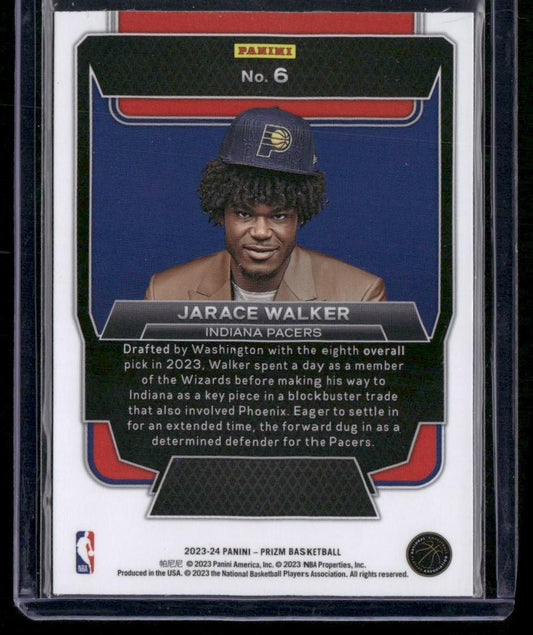 2023-24 Panini Prizm #6 Jarace Walker Luck of the Lottery