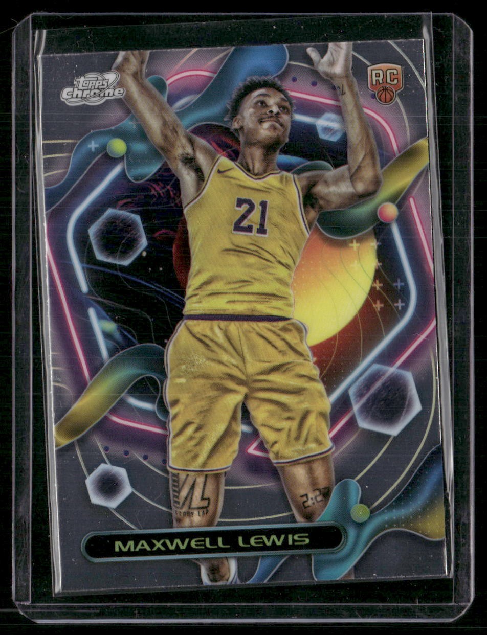 2023-24 Topps Chrome Cosmic #185 Maxwell Lewis