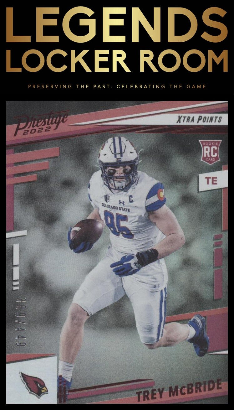 2022 Panini Prestige #327 Trey McBride Red /449