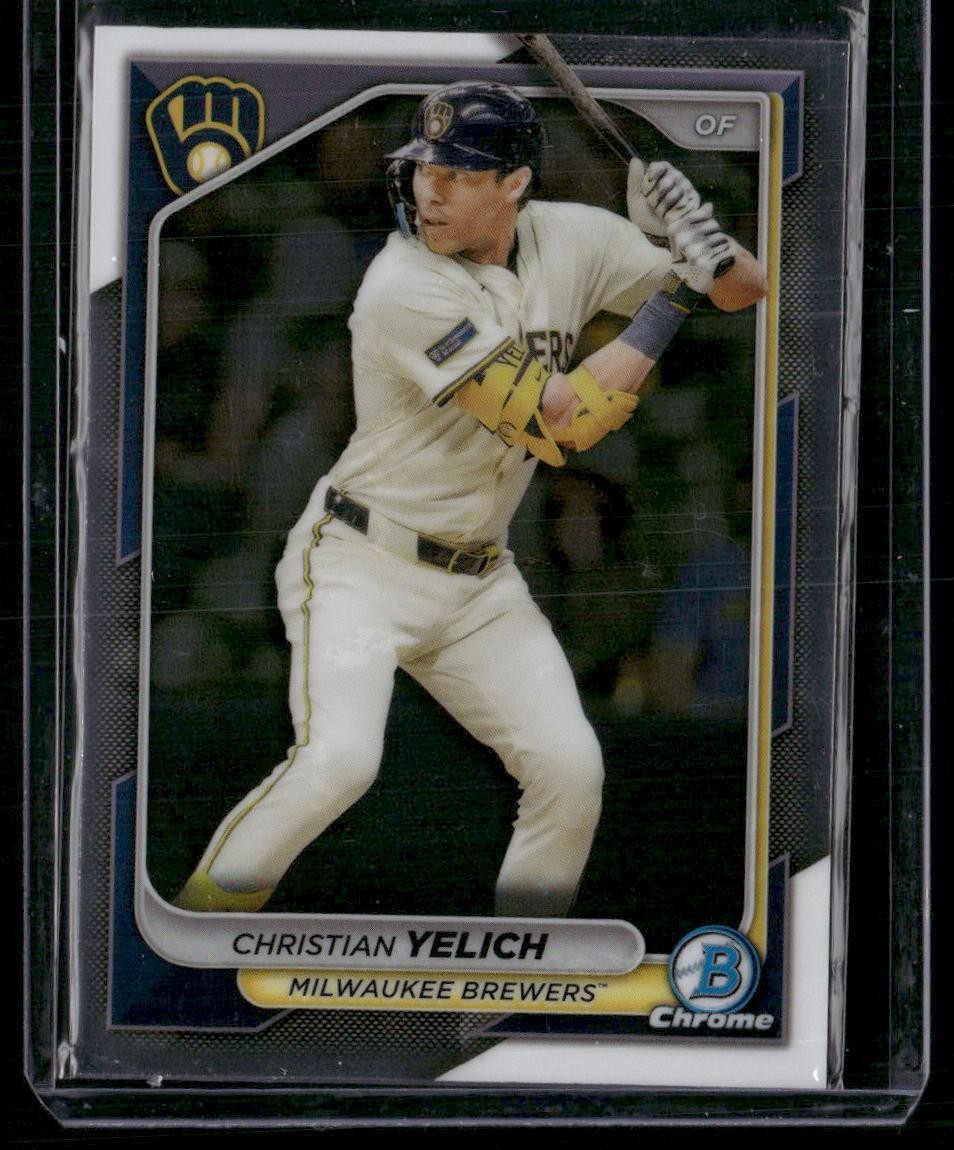 2024 Bowman Chrome #14 Christian Yelich