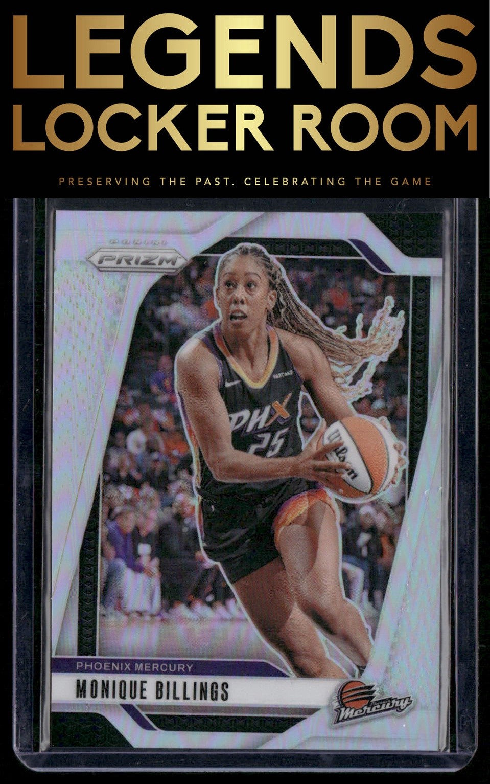 2024 Panini Prizm WNBA #120 Monique Billings Silver Prizms