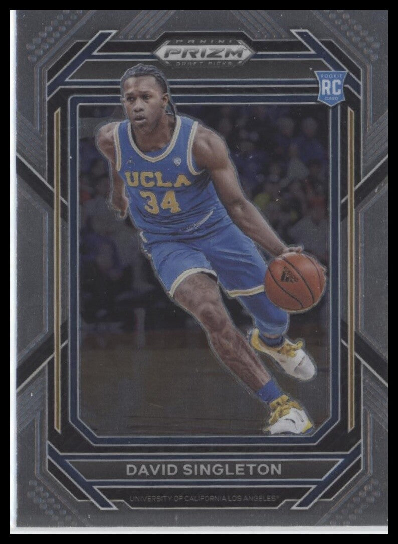 2023 Panini Prizm Draft Picks #16 David Singleton