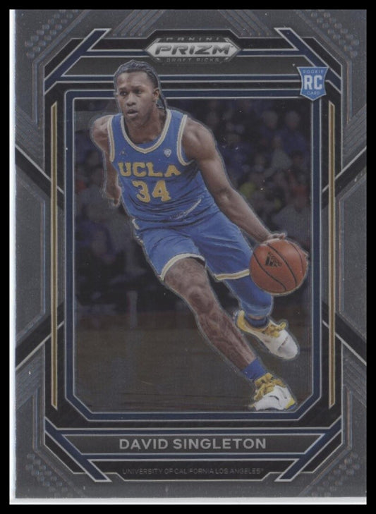 2023 Panini Prizm Draft Picks #16 David Singleton