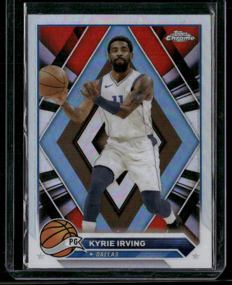2023-24 Topps Chrome #3 Kyrie Irving Refractors