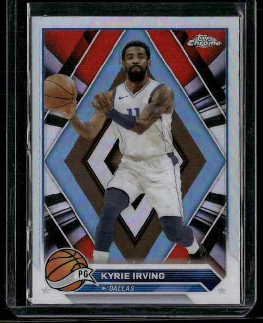 2023-24 Topps Chrome #3 Kyrie Irving Refractors