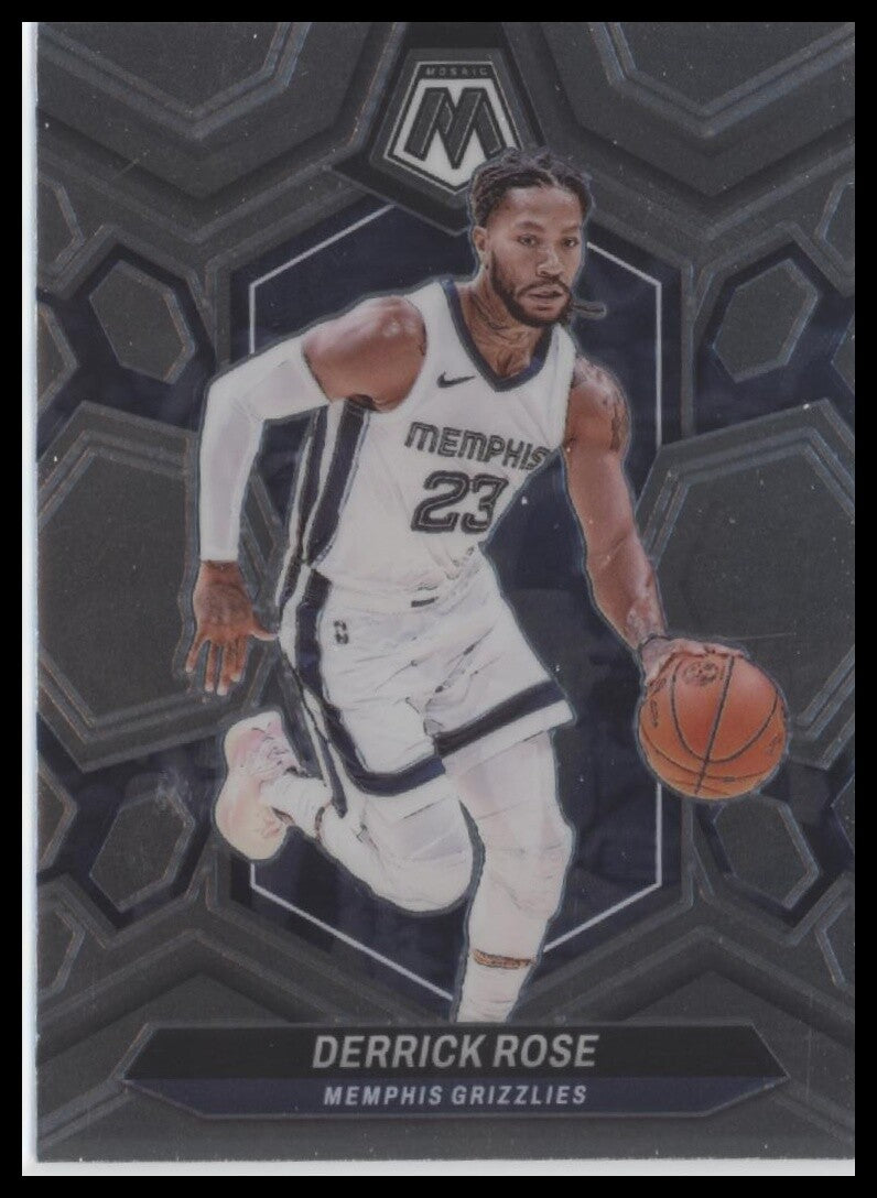 2023-24 Panini Mosaic #48 Derrick Rose