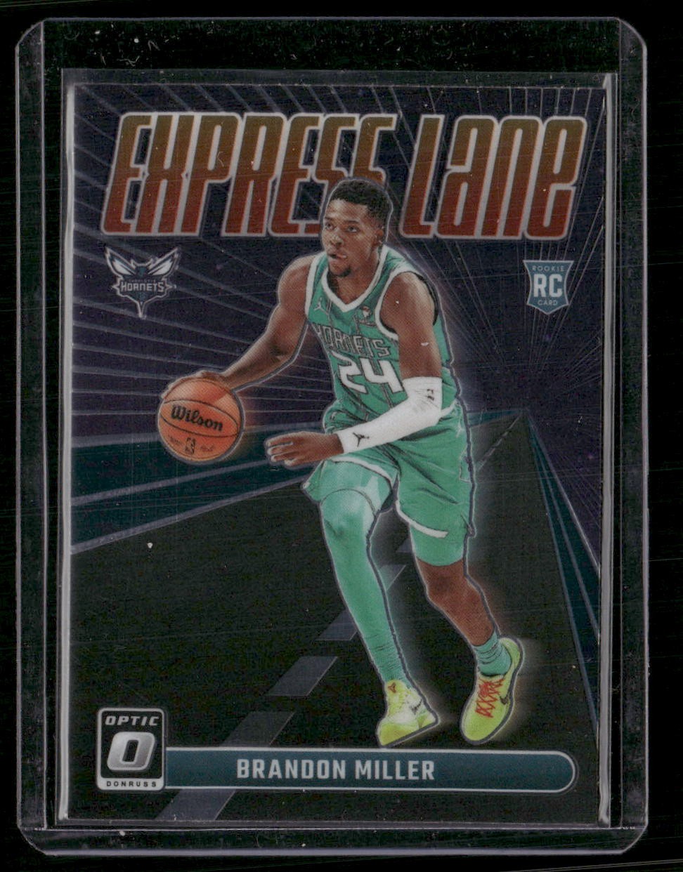 2023-24 Donruss Optic #3 Brandon Miller Express Lane