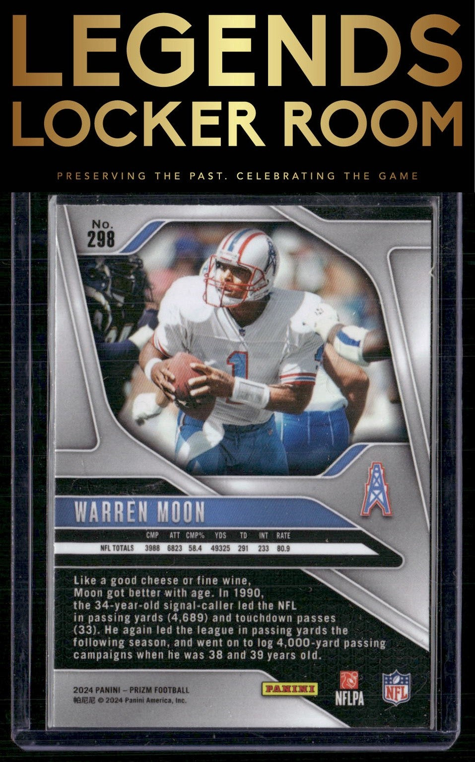 2024 Panini Prizm #298 Warren Moon