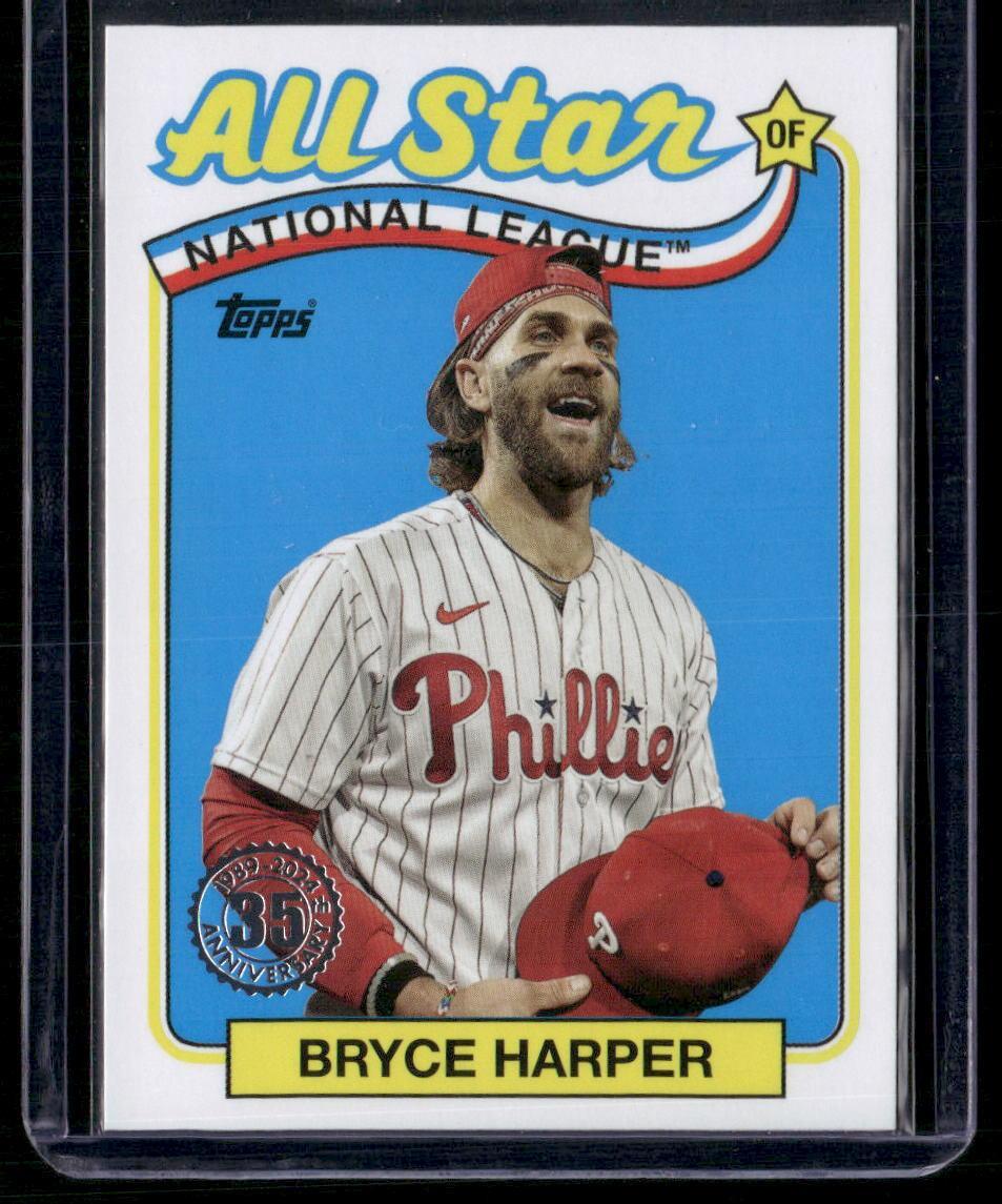 2024 Topps Bryce Harper 1989 Topps Baseball 35th Anniv All-Stars