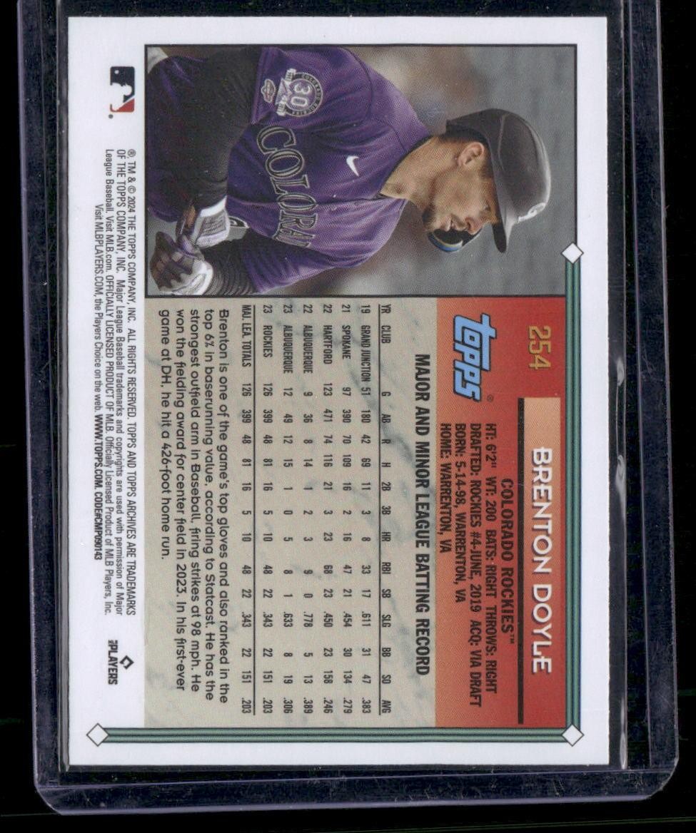2024 Topps Archives #254 Brenton Doyle
