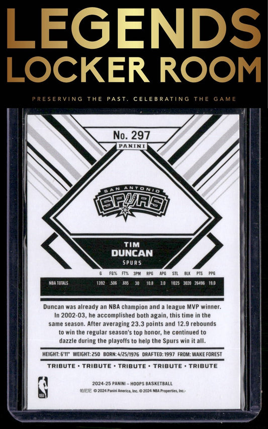2024-25 Hoops #297 Tim Duncan