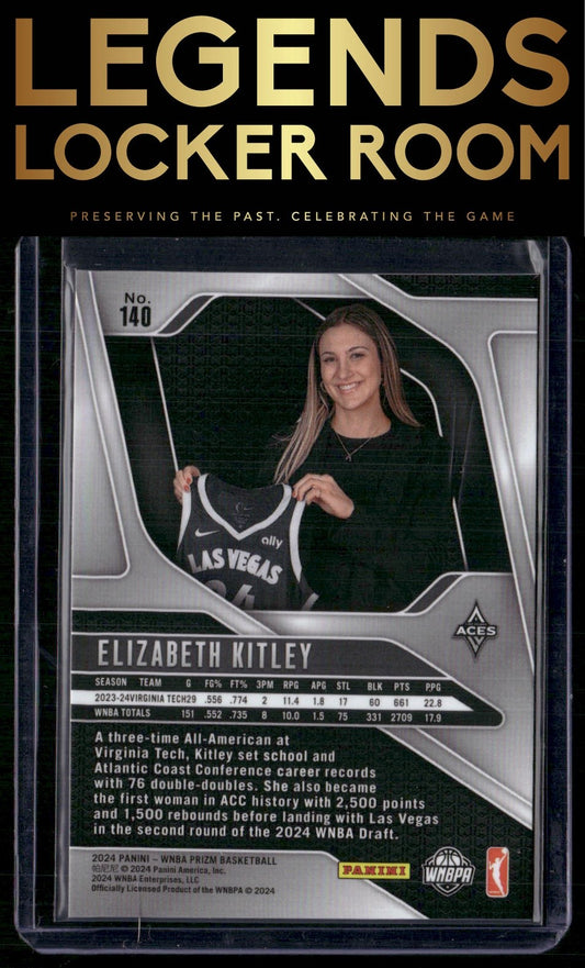 2024 Panini Prizm WNBA #140 Elizabeth Kitley