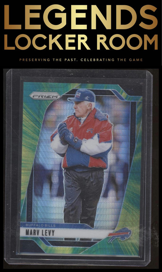 2024 Panini Prizm #34 Marv Levy Hyper #/180