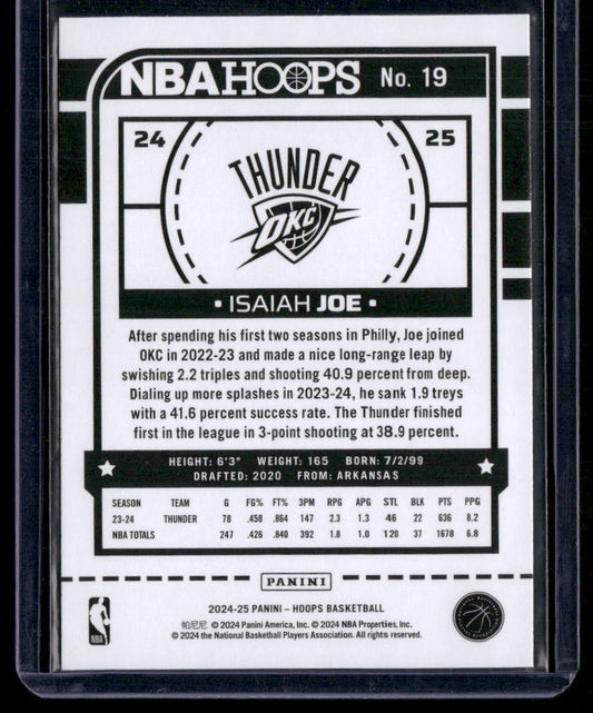 2024-25 Hoops #19 Isaiah Joe