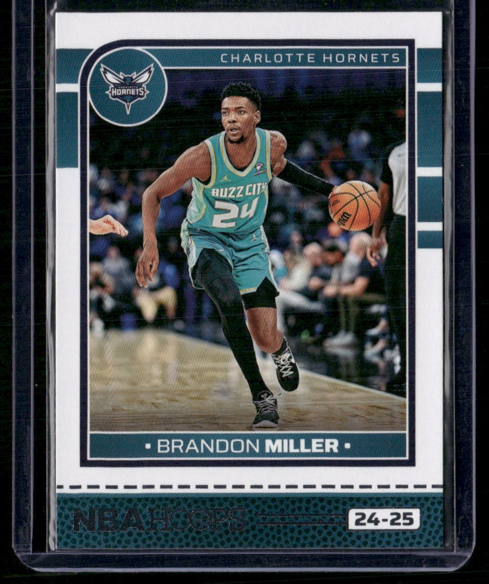 2024-25 Hoops #224 Brandon Miller