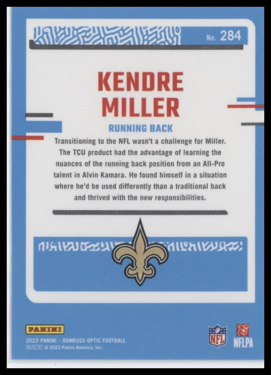 2023 Donruss Optic #284 Kendre Miller