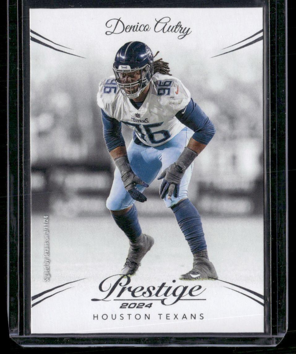 2024 Panini Prestige #122 Denico Autry