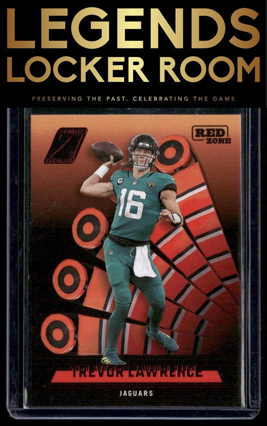 2022 Zenith #58 Trevor Lawrence Red Zone