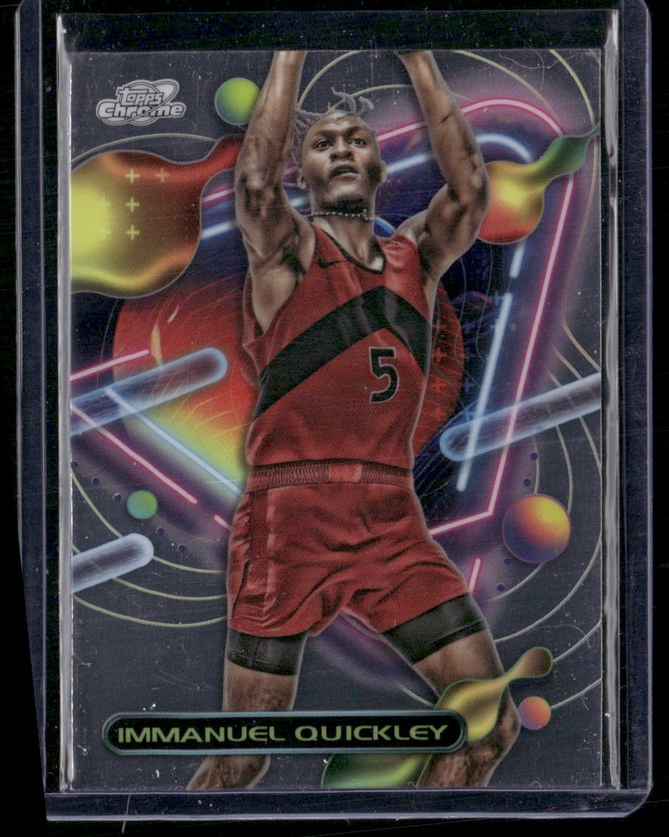 2023-24 Topps Chrome Cosmic #82 Immanuel Quickley