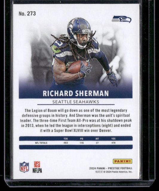 2024 Panini Prestige #273 Richard Sherman