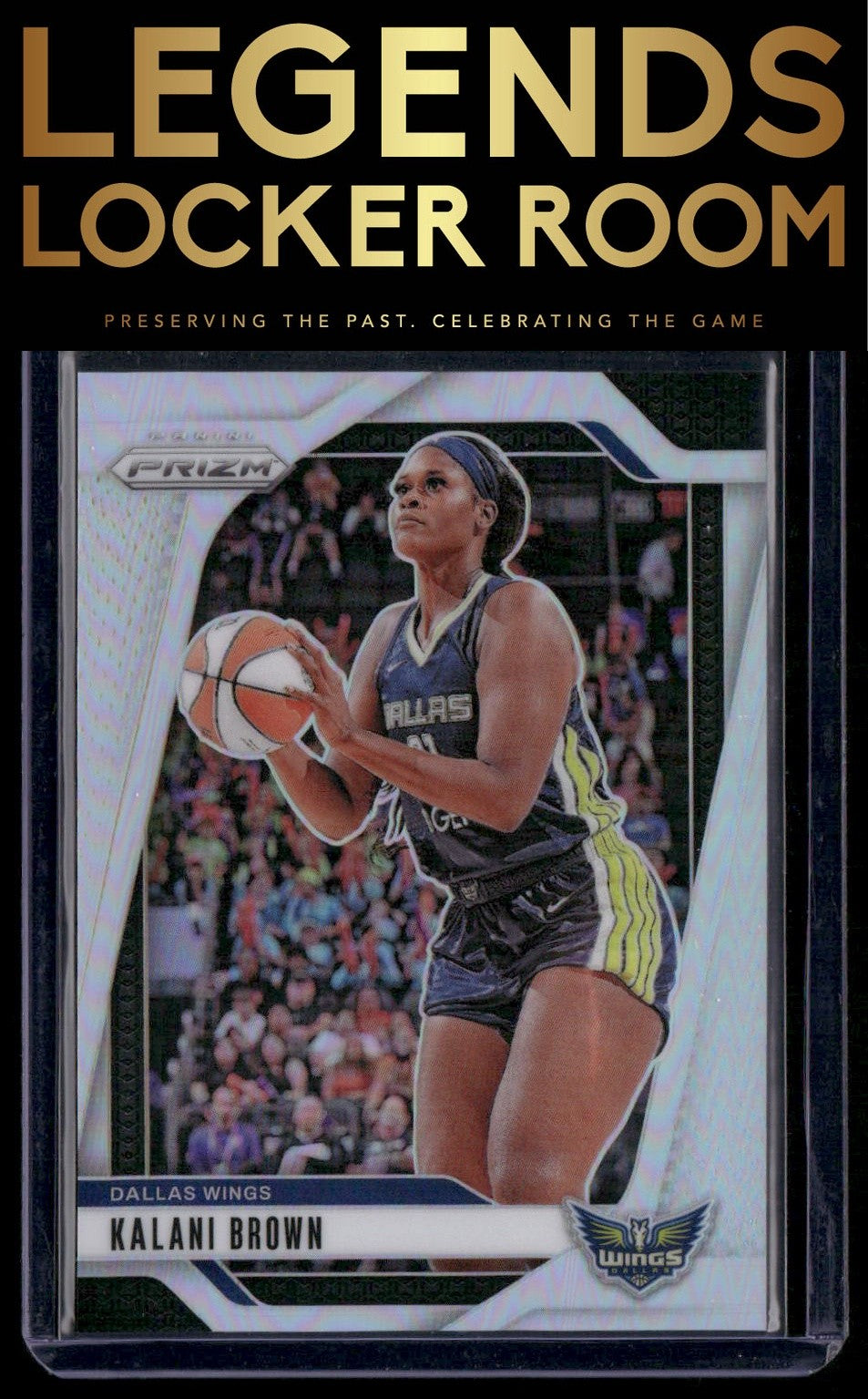 2024 Panini Prizm WNBA #29 Kalani Brown Silver Prizms