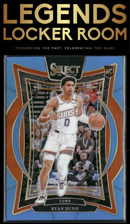 2024-25 Panini Select #100 Ryan Dunn Light Blue Prizm #/299