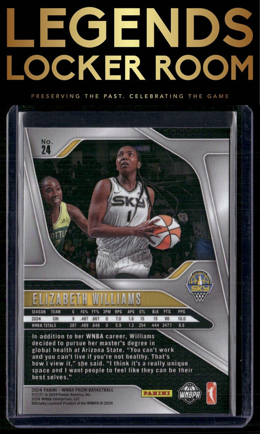 2024 Panini Prizm WNBA #24 Elizabeth Williams