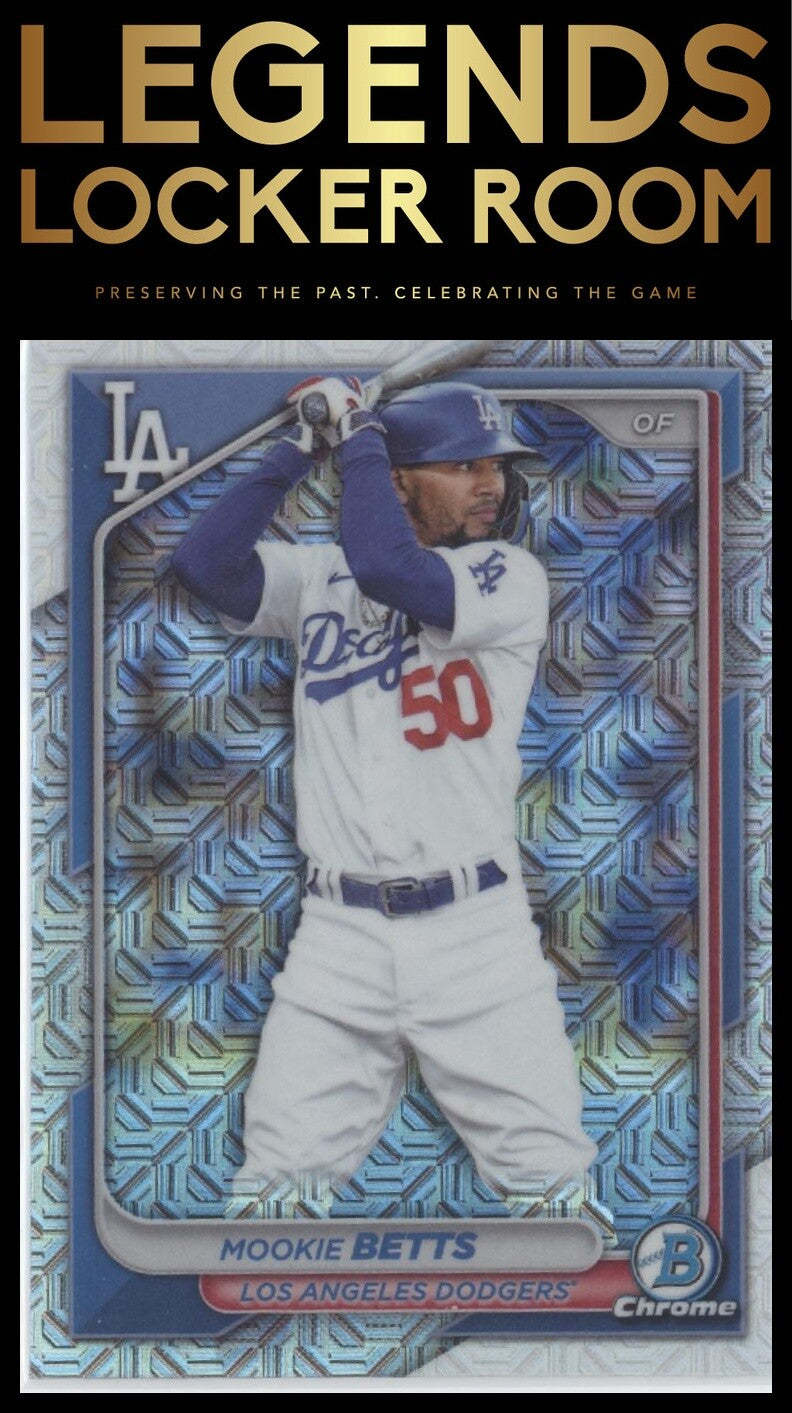 2023 Bowman Chrome Mookie Betts Mojo Refractor