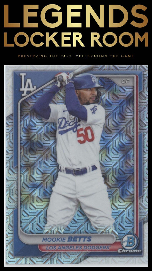 2023 Bowman Chrome Mookie Betts Mojo Refractor